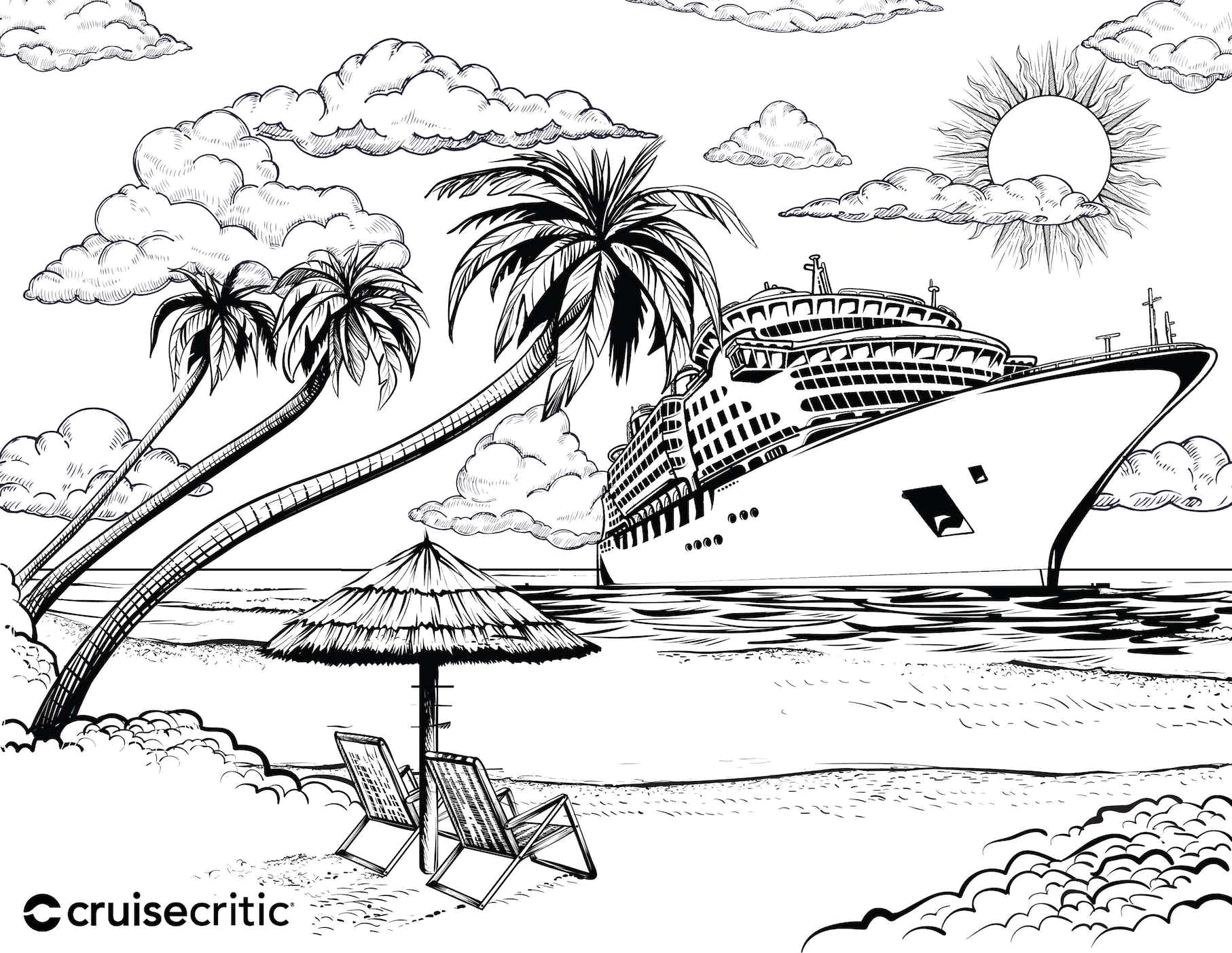 Cruise critics free downloadable cruise loring page
