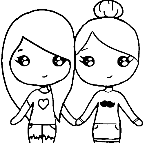 Bff coloring pages printable for free download
