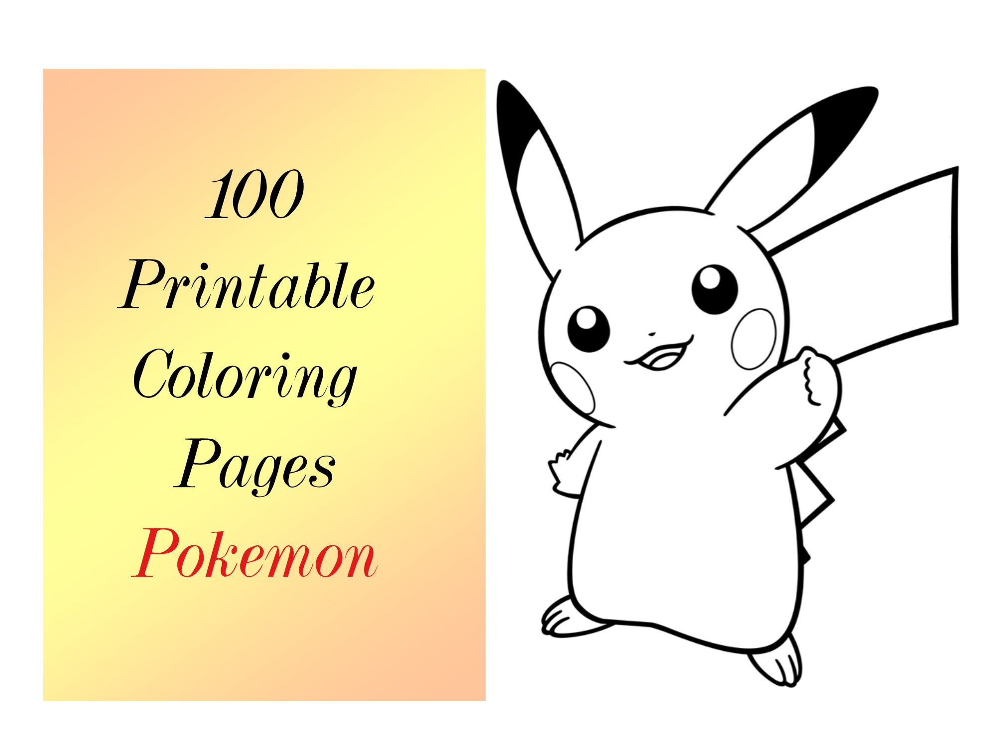 Coloring pages pdf printable cute easy color pages to print for kids girls adults digital coloring book activity at home instant download