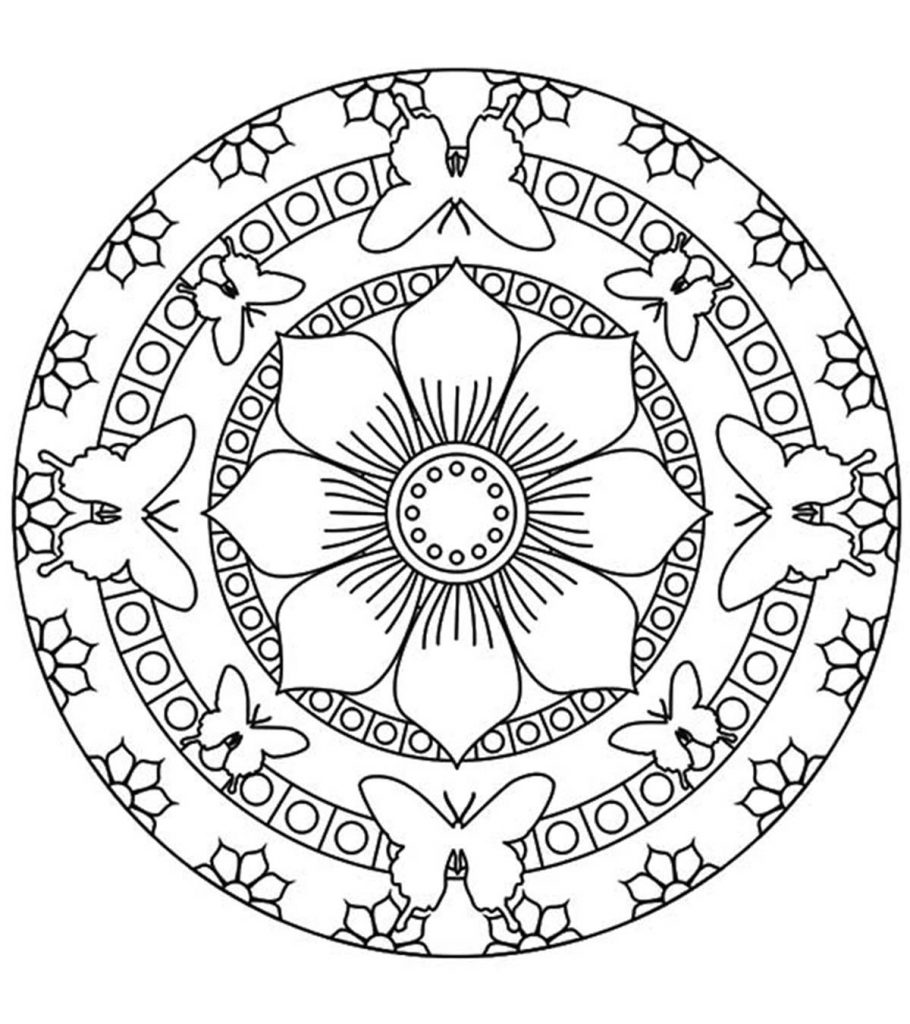 Top mandala coloring pages for your little ones
