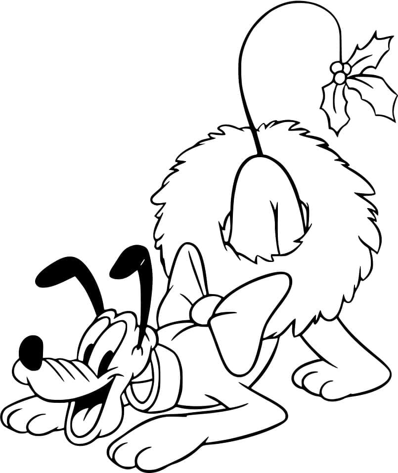 Disney christmas coloring pages