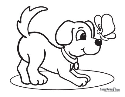 Dog coloring pages
