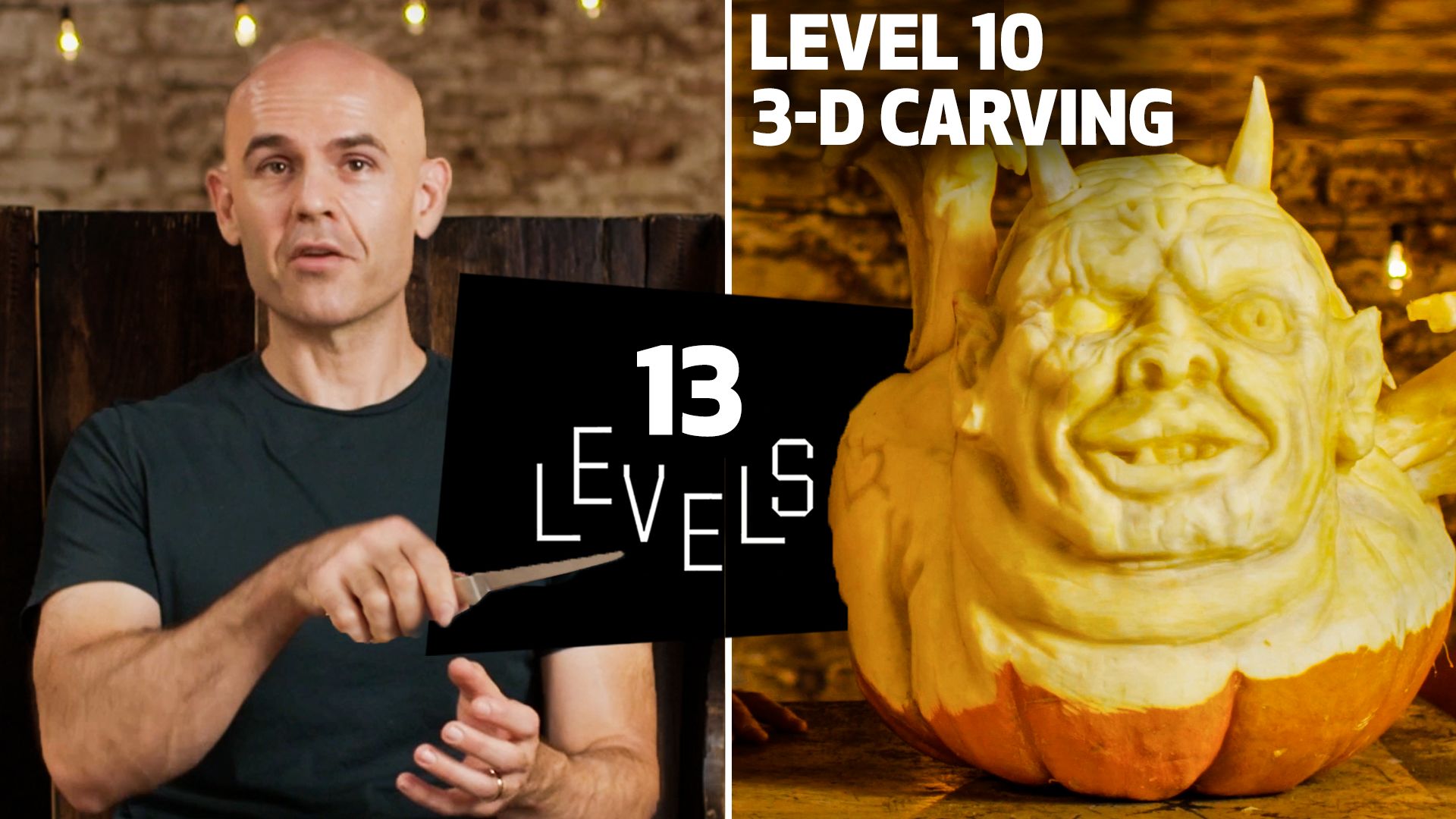 Watch levels of pumpkin carving easy to plex levels