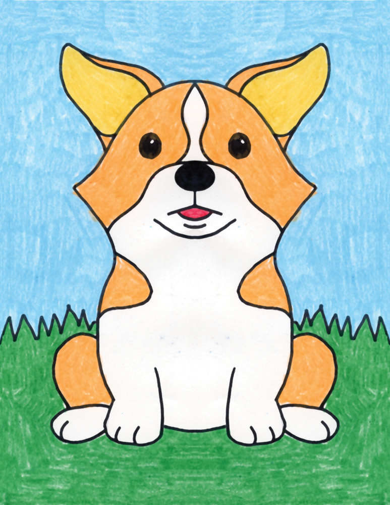 Easy how to draw a ci tutorial and ci coloring page
