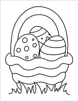 Easter coloring book for kids ages
