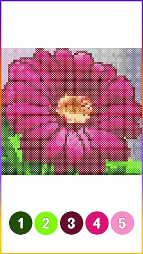 Flowers cross stitch