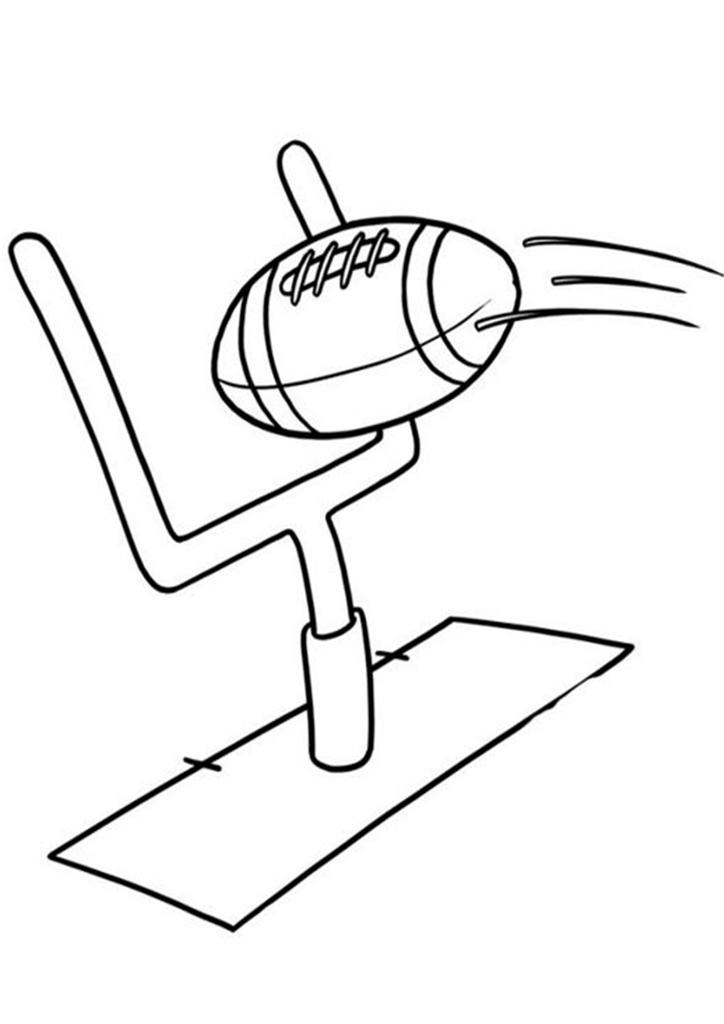 Free easy to print football coloring pages football coloring pages sports coloring pages coloring pages