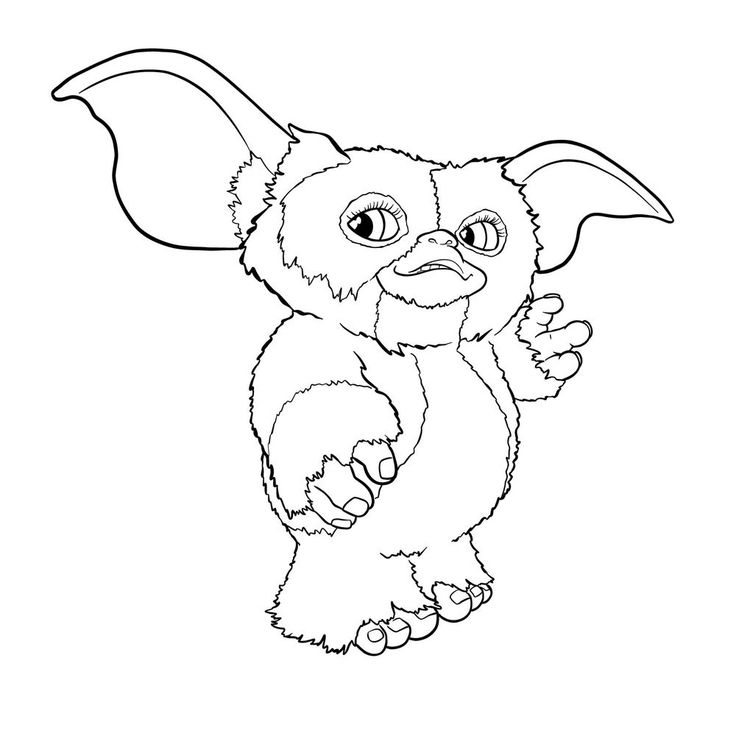 How to draw a gremlin easy drawings cute gremlin drawing mythical creatures drawings