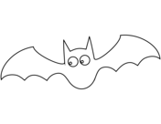 Halloween bats coloring pages free printable pictures