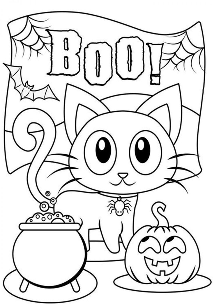 Free easy to print halloween coloring pages coloriage haloween dessin halloween a colorier dessin halloween a imprimer