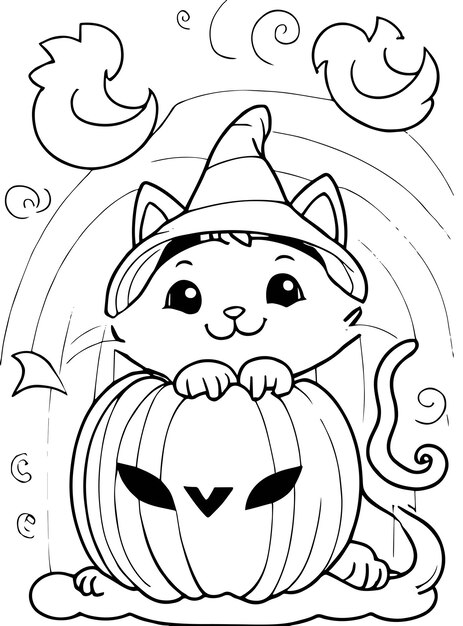 Page halloween coloring pages easy images