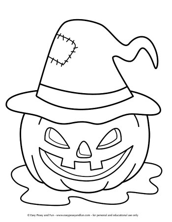 Halloween coloring pages