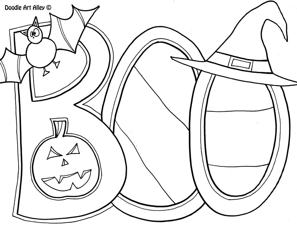 Halloween coloring pages