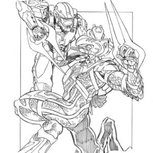 Halo coloring pages printable for free download