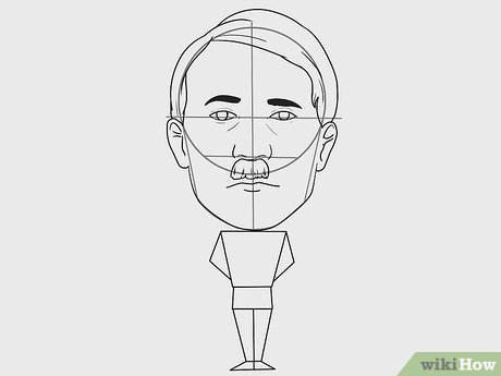 How to draw adolf hitler with pictures