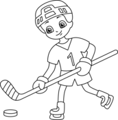 Hockey coloring pages free coloring pages