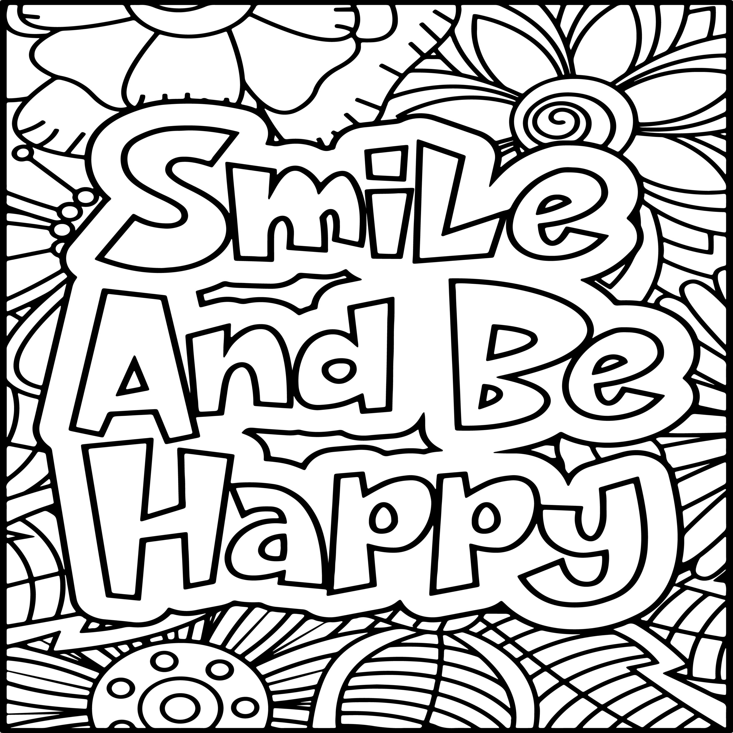 Motivational positive quotes inspirational coloring book for kids with stress made by teachers
