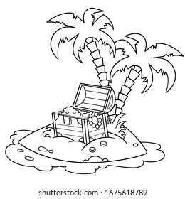 Island coloring page photos and images pictures
