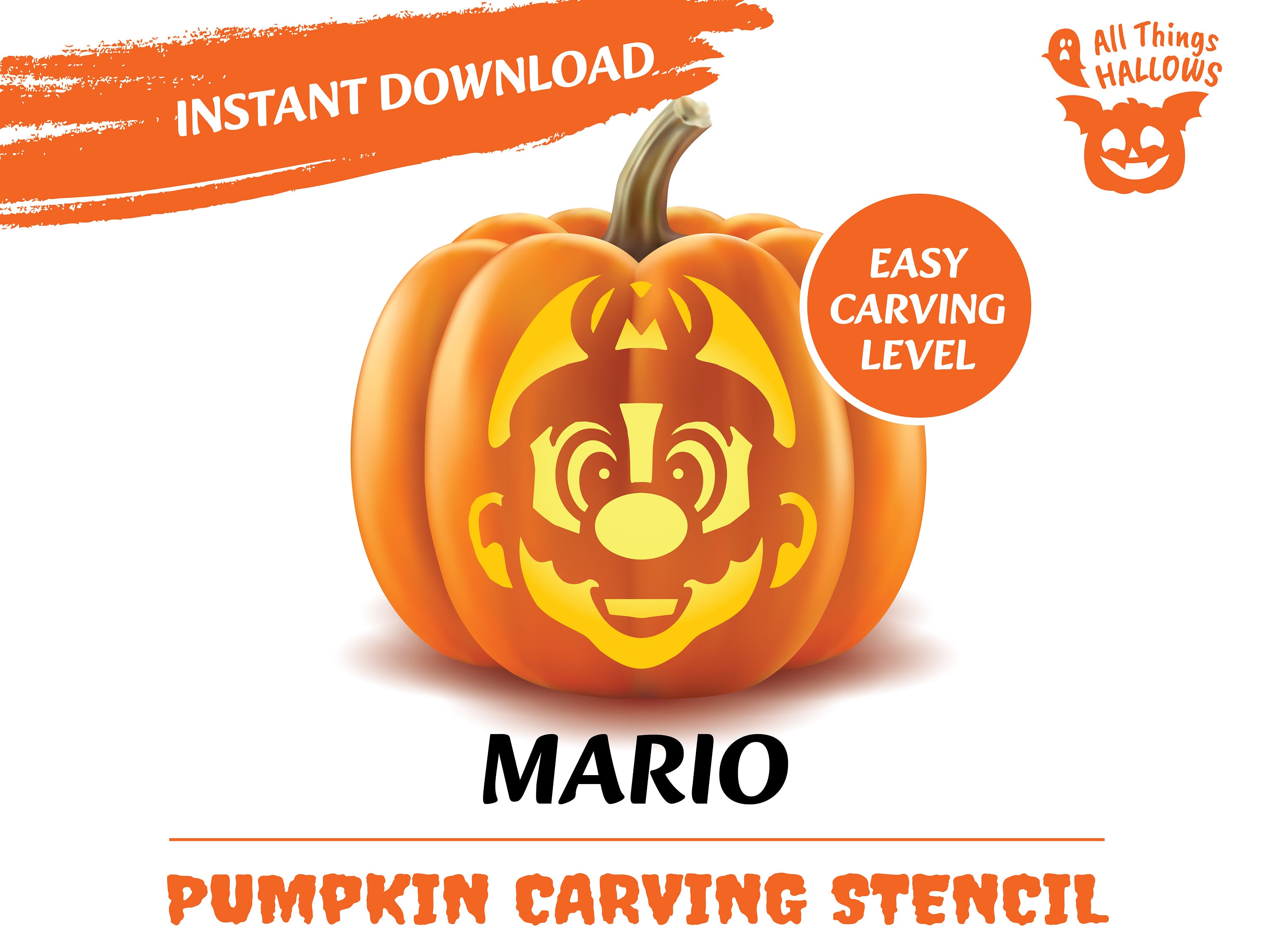 Mario pumpkin