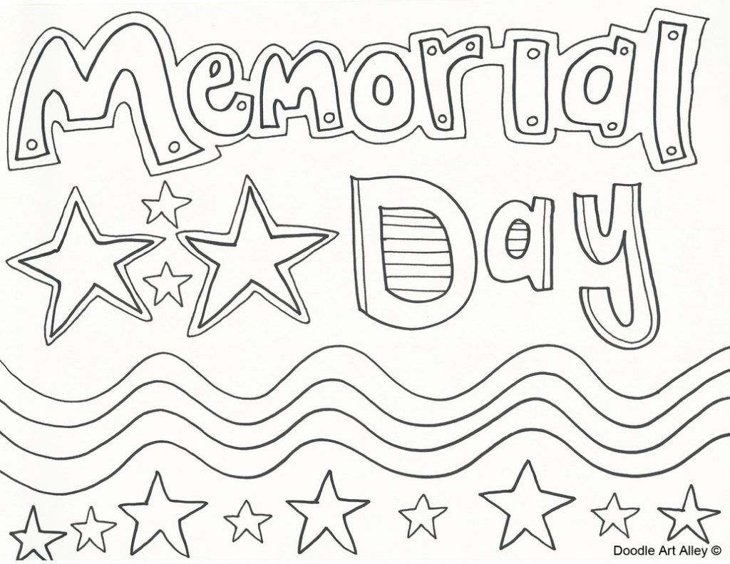 Printable coloring pages memorial day coloring pages memorial day thank you memorial day
