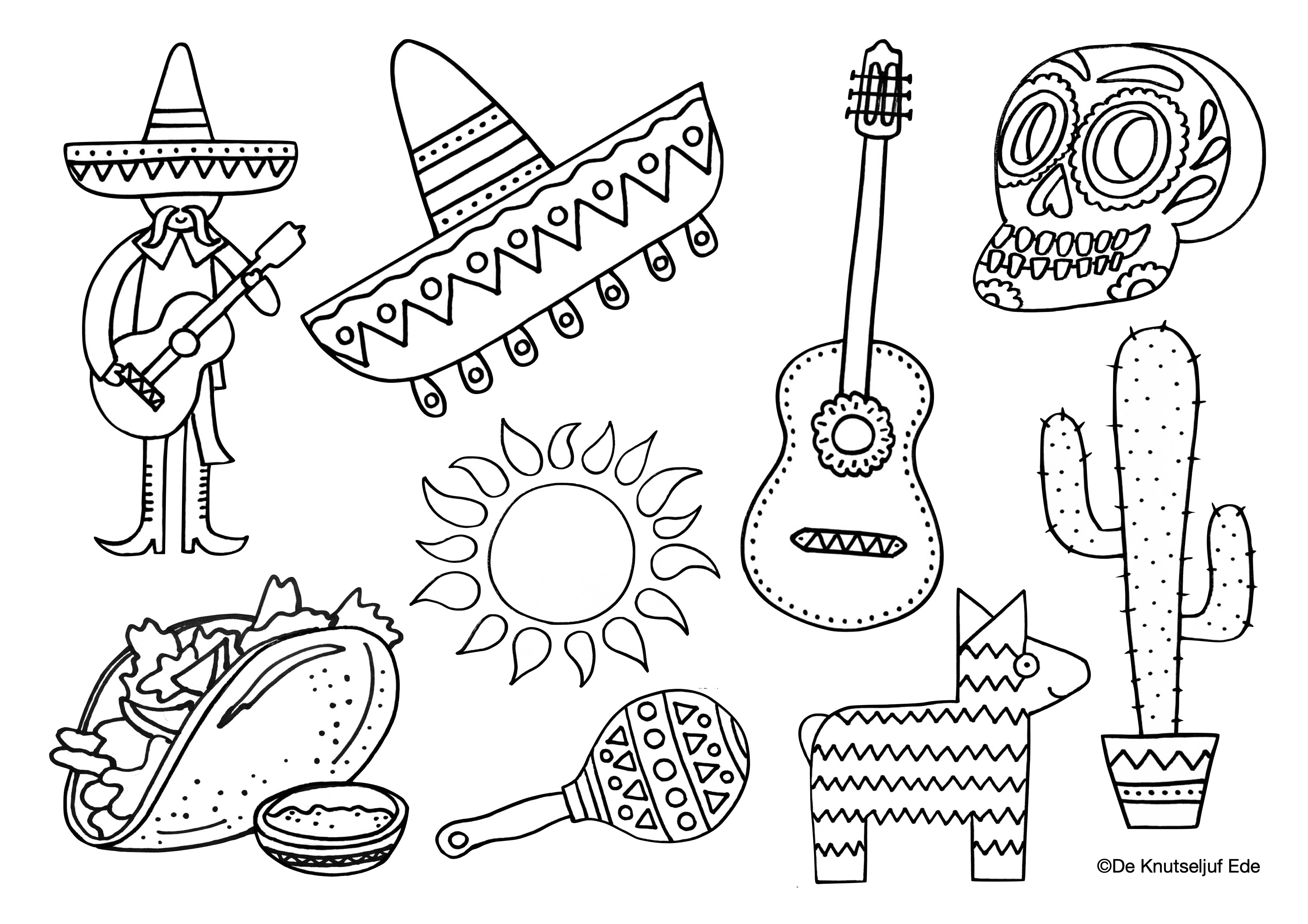 Coloring mexico