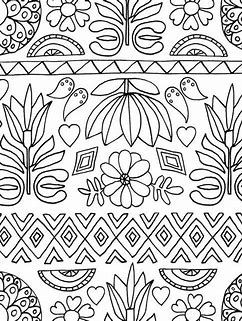 Image result for mexican folk art coloring pages coloring pages pattern coloring pages coloring books