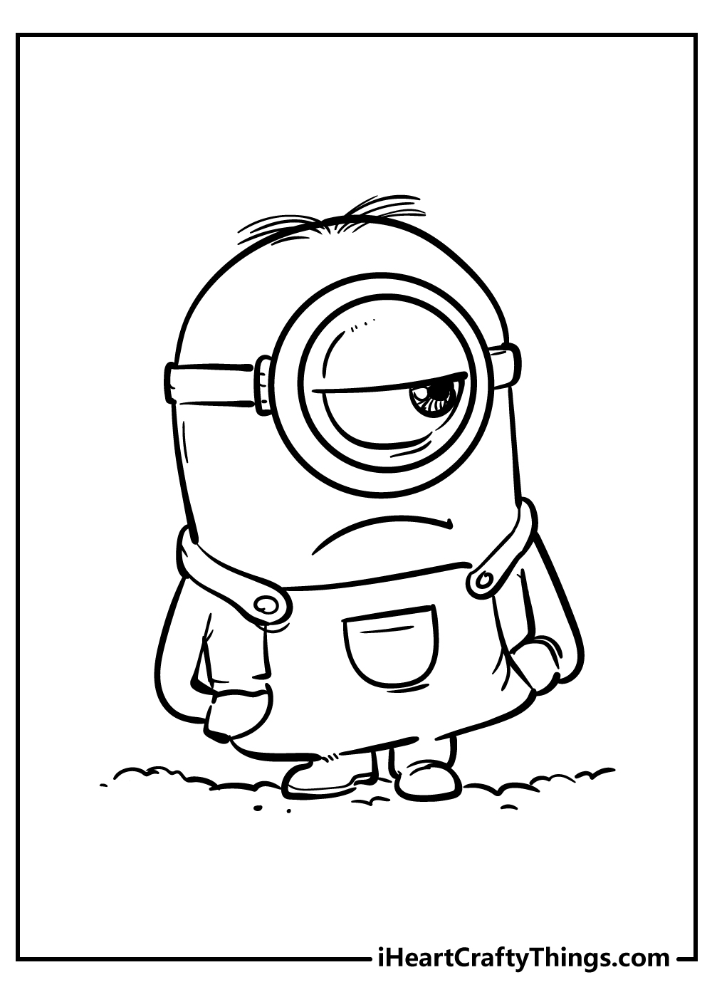 Minions coloring pages free printables