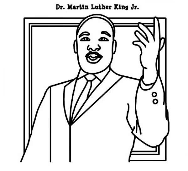 Martin luther king jr coloring pages and worksheets