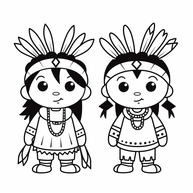 Native american drawing png transparent images free download vector files