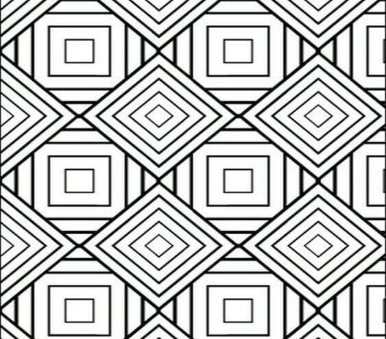 Free easy to print pattern coloring pages