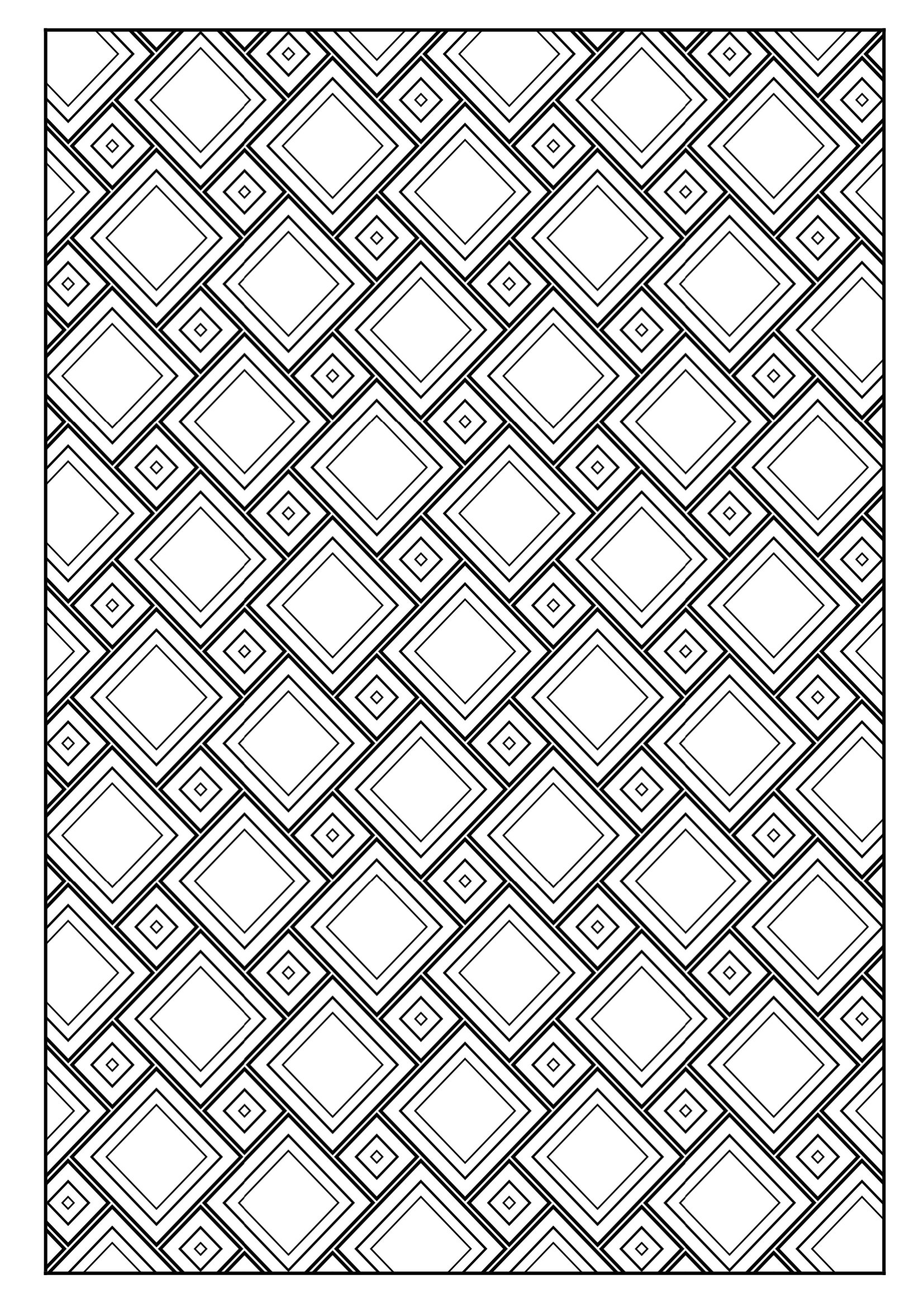 Set of printable coloring pages with geometric designs kids and adults coloring pages patterns relaxing activity stress relief vol