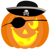 Pirate pumpkin carving stencils free printable papercraft templates