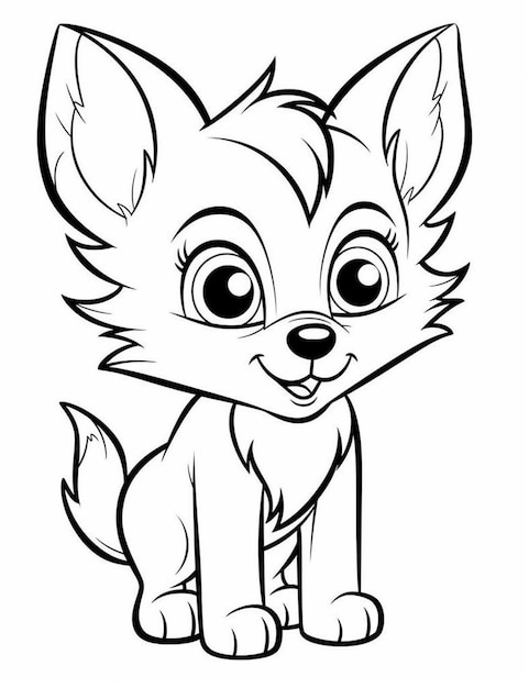 Page easy puppy coloring pages images