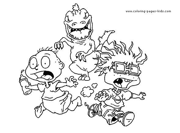 Rugrats color page