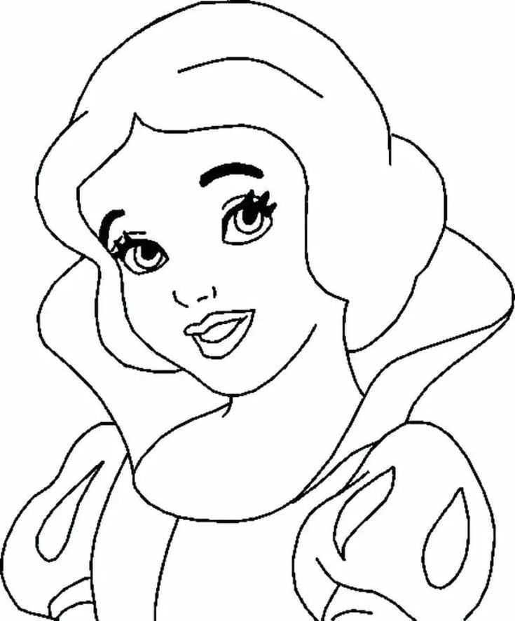 Snow white coloring pages pdf for your lovely daughters