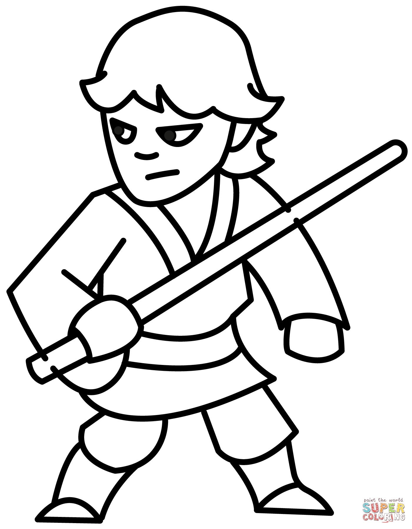 Chibi skywalker coloring page free printable coloring pages