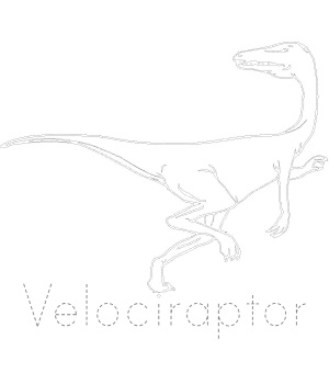 Dinosaur tracing pages