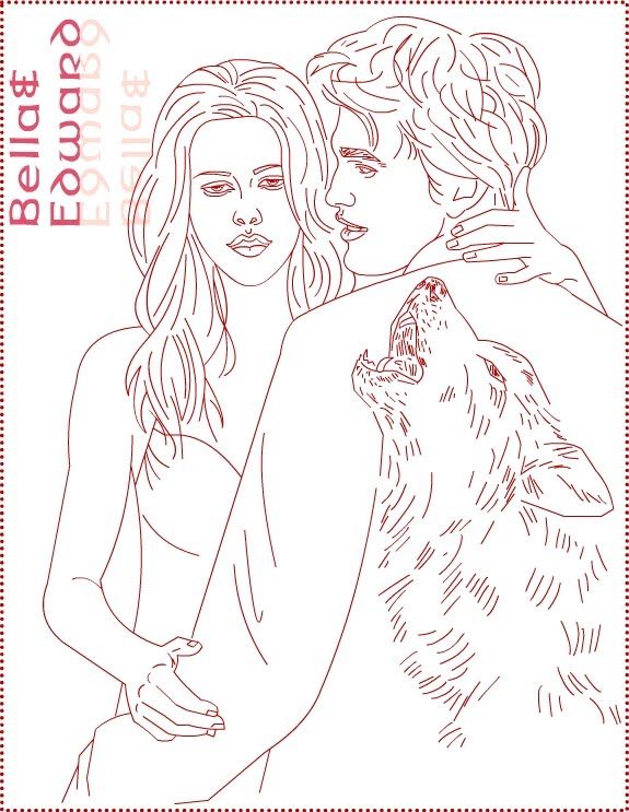 Nicoles free coloring pages twilight bella swanedward cullen coloring pages cartoon coloring pages coloring pages twilight