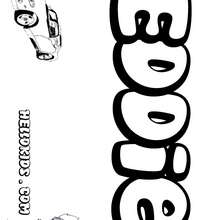 Eddie coloring pages