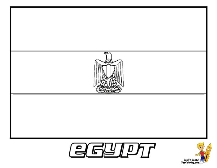 Egypt flag coloring page you have all international flags to color in territories too see the officiaâ flag coloring pages egypt flag coloring pages