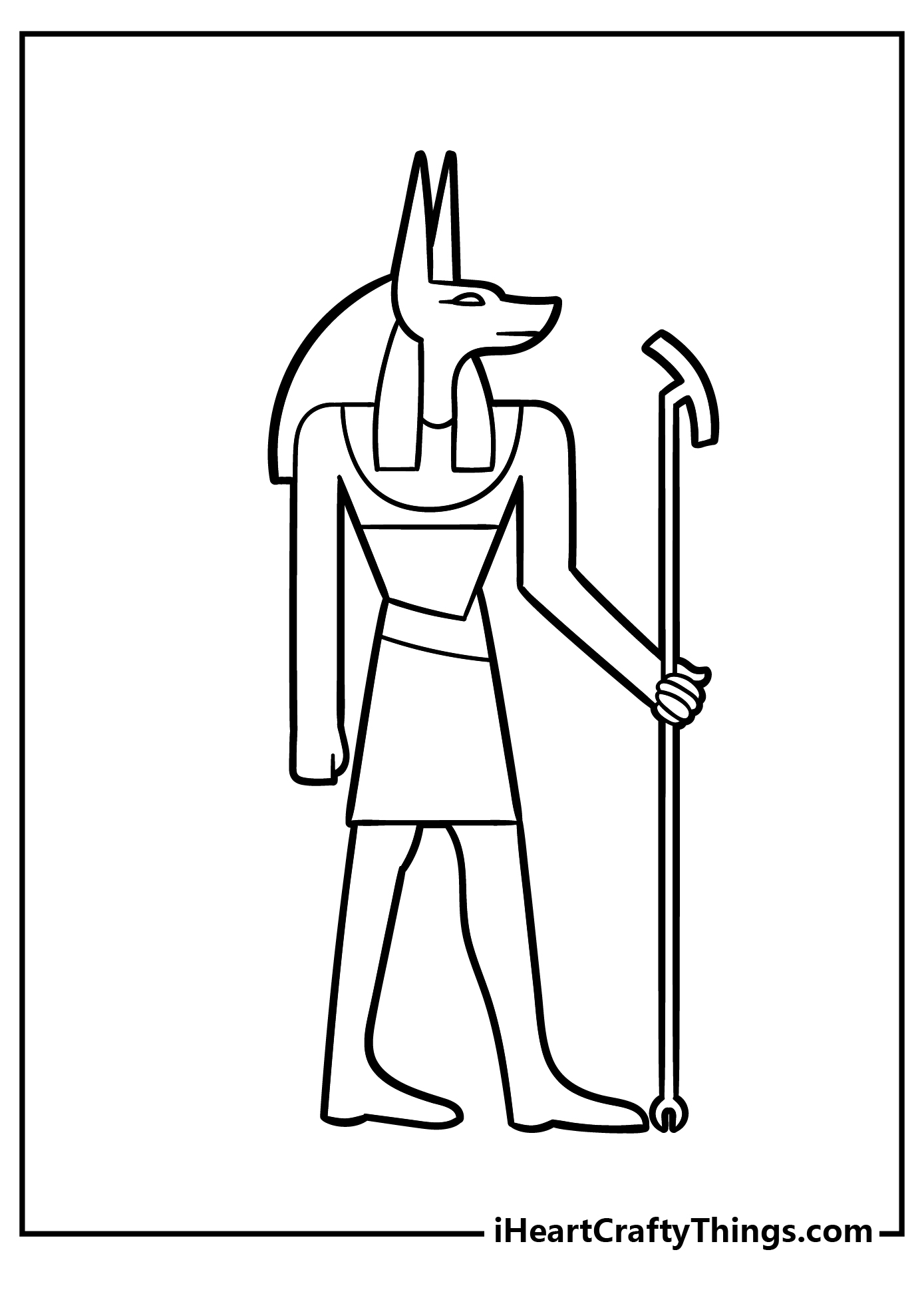 Egyptian coloring pages free printables