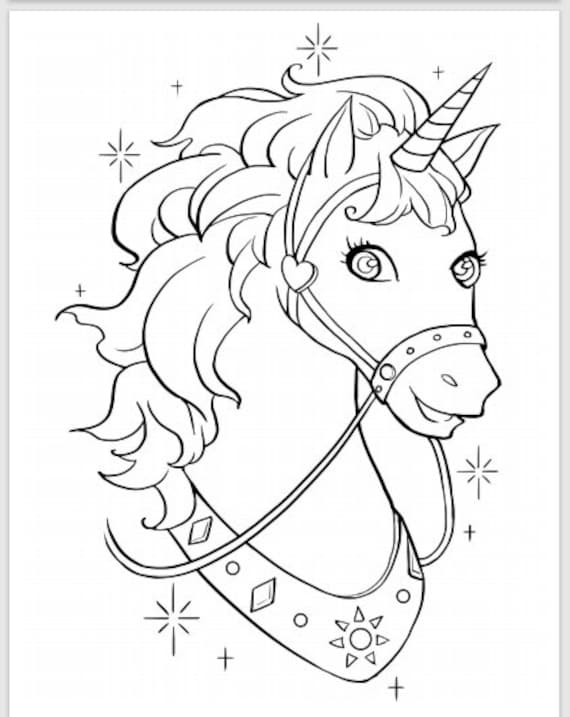 Printable unicorn coloring pages pages