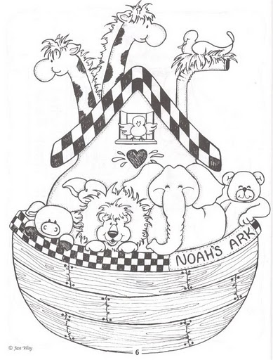 Noahs ark coloring pages