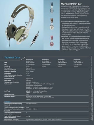 Sennheiser momentum on