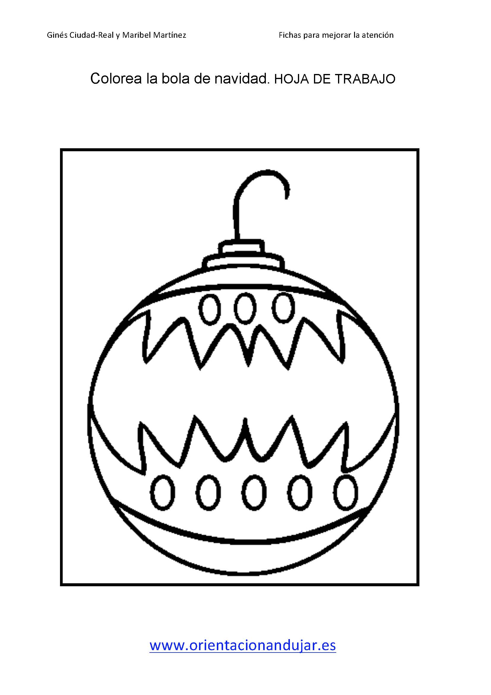 Colorear bolas de navidad dejamos ejemplospage