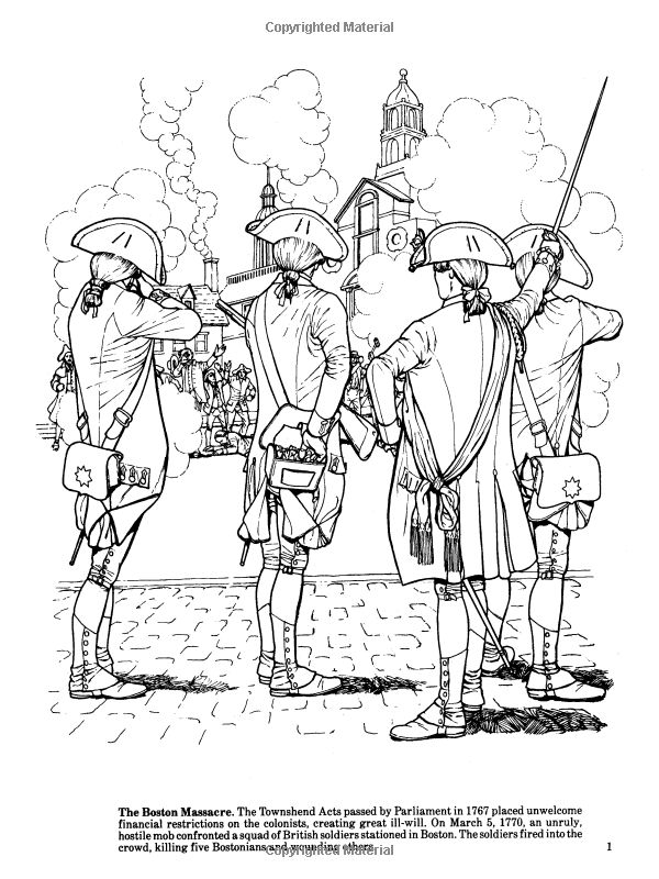 Story of the american revolution coloring book dover american history coloring books captain america coloring pages american flag coloring page coloring pages