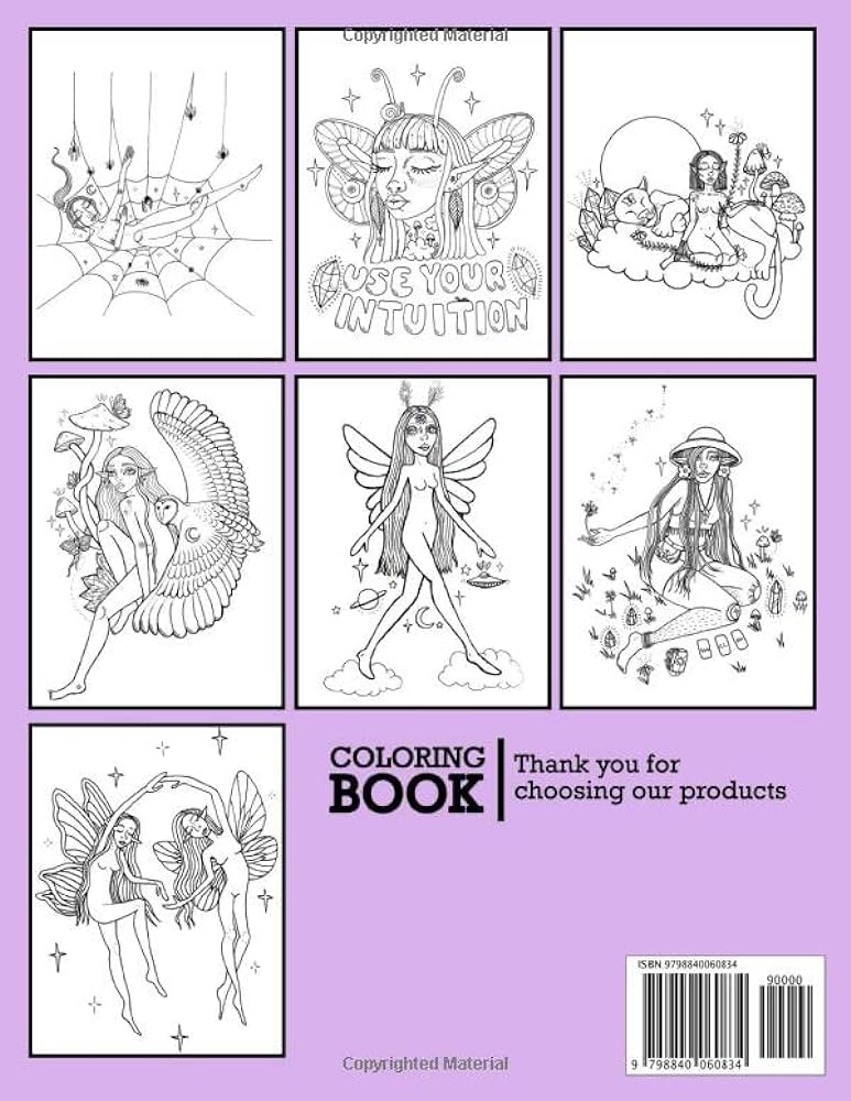 Mad elf coloring pages inside improve your drawing and coloring skills with this collection of coloring pages for teens and adults choco alana libros
