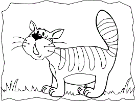 Cats coloring pages and printable activities