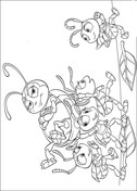 Dibujos de bichos una aventura en miniatura para colorear