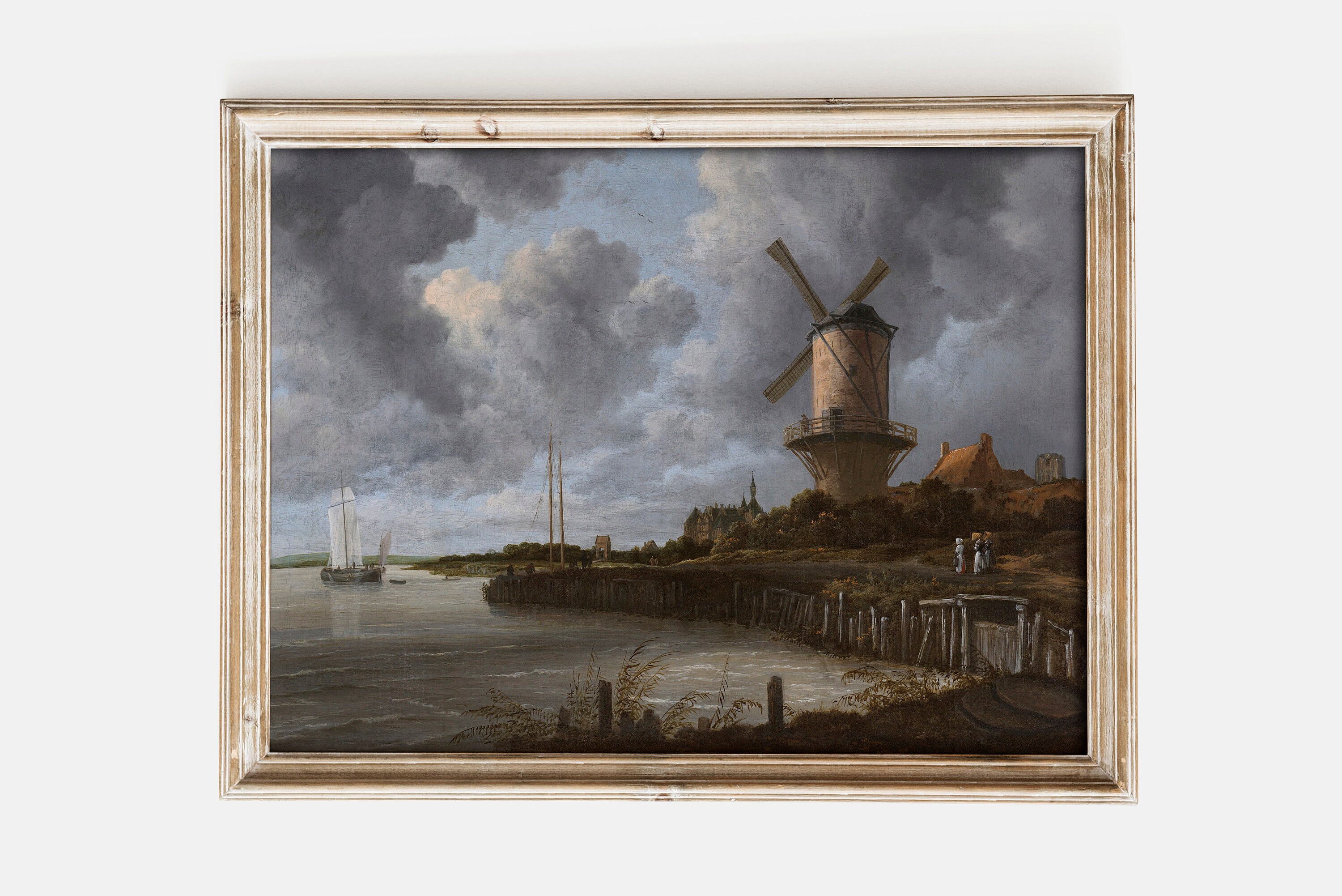 Buy jacob van ruisdael the windmill at wijk bij duurstede online in india